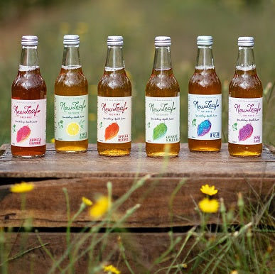 Half and Half Sparkling Juices Carton